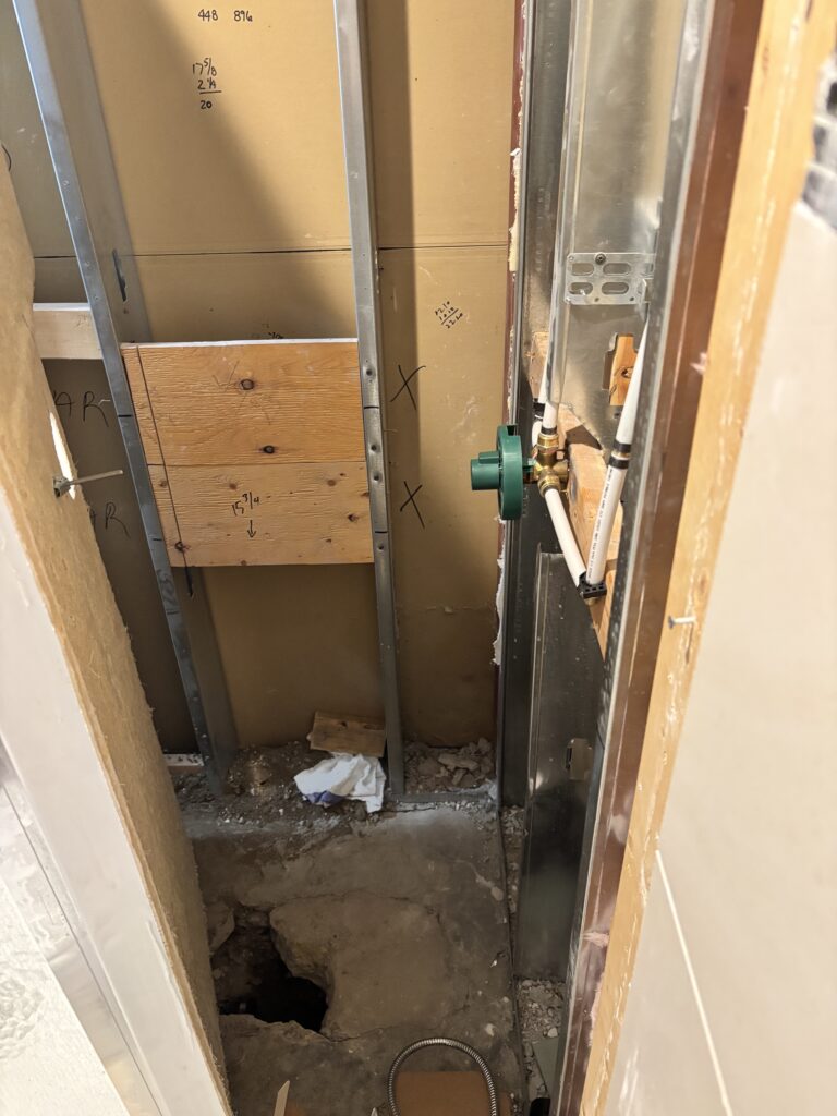 Major Plumbing Repair in Washroom project photo 3