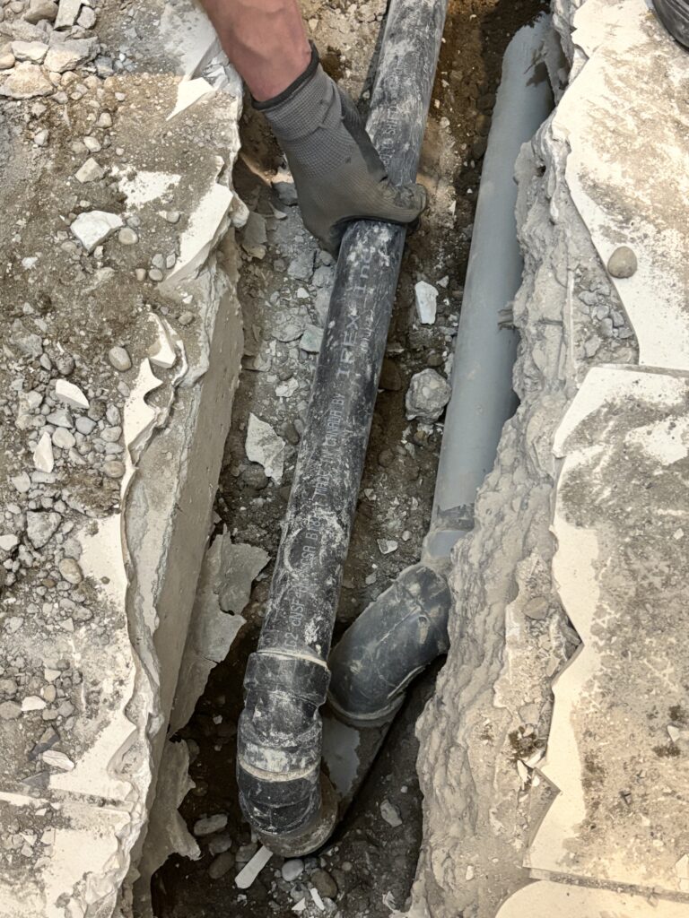 Major Plumbing Repair in Washroom project photo 4